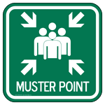 muster point sign