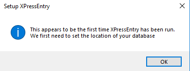 XPressEntry First Setup
