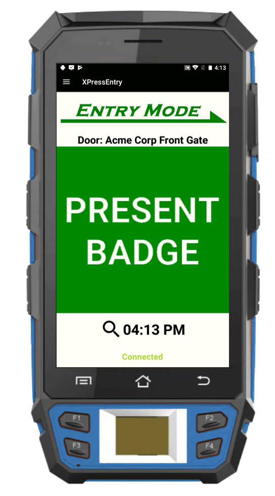 XPID biometric handheld reader