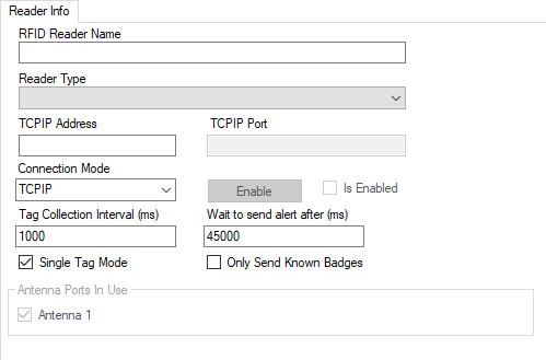 xpressentry rfid reader section