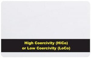 HiCo and LoCo Magstripe Card