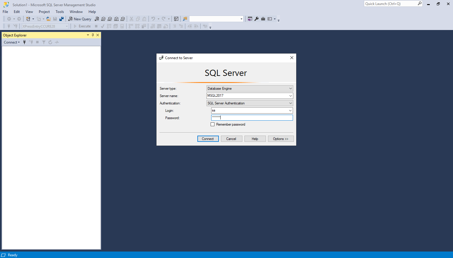 SQL servier