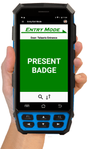 handheld badge reader