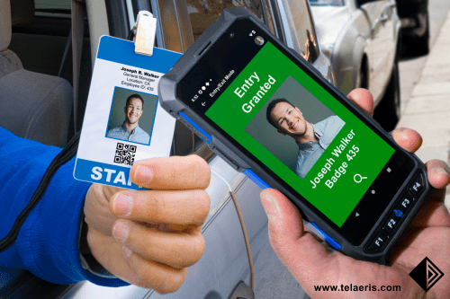 XPressEntry Badge Verification – Mobile Badge Reader at Access Gate