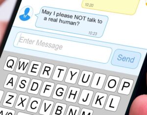 May I please NOT talk to a real human?