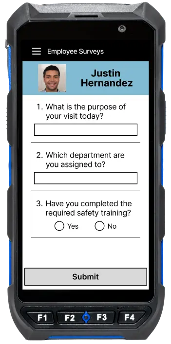 XPressEntry Employee Survey Mode