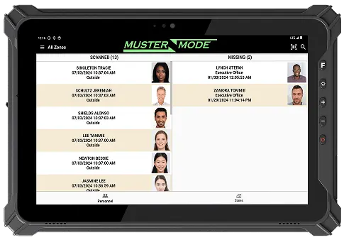 XPressEntry Muster Mode