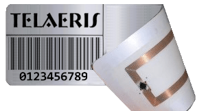 telaeris barcode RFID tag