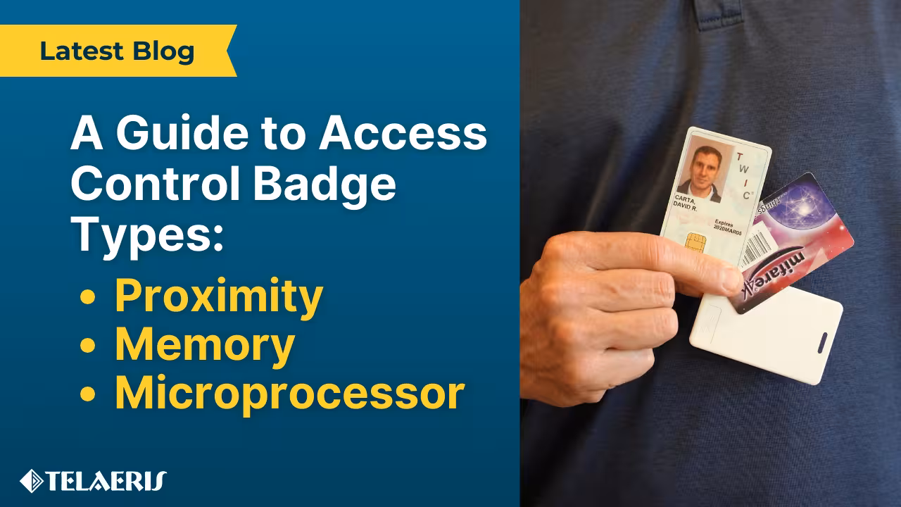 A Guide to Access Control Badge Types: Prox, Memory, and Microprocessor